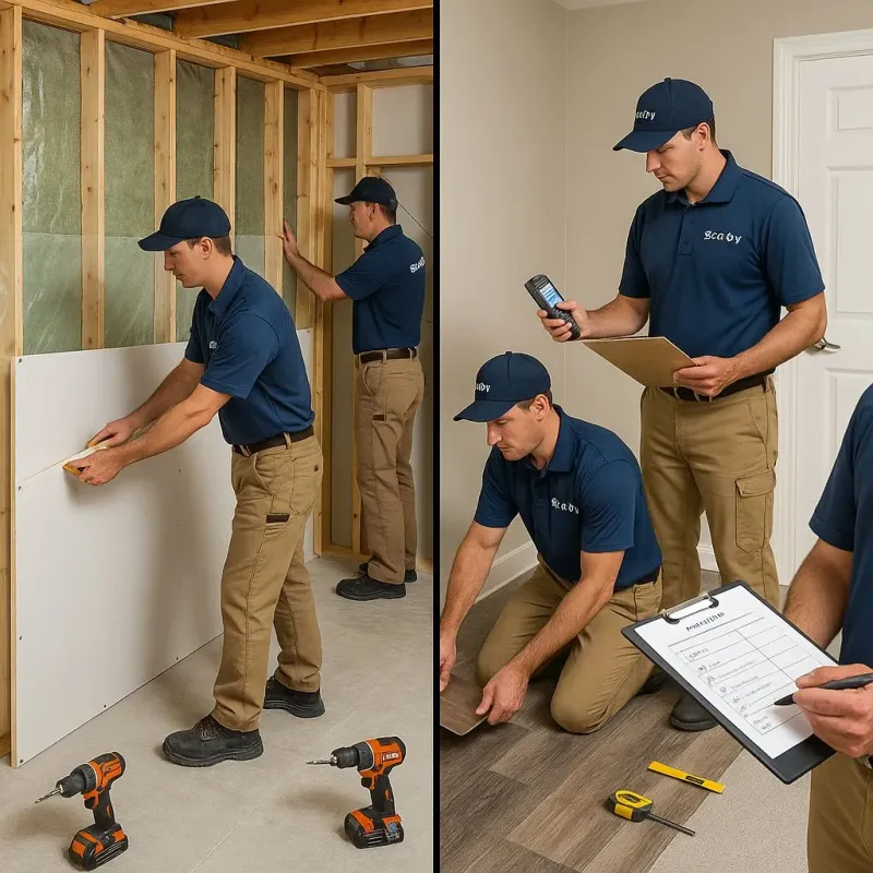 Repairs and Reconstruction process in Avenel, NJ